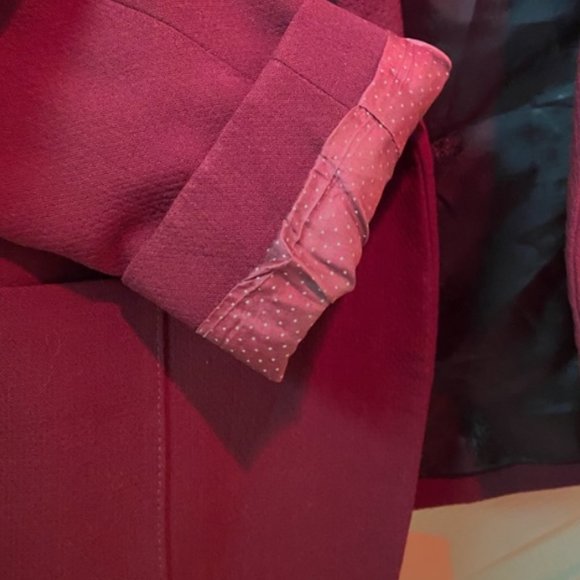 The Kooples Burgundy Blazer - Picture 5 of 7